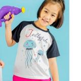 Áo Thun Bé Gái In Hình Sứa Ugether UKID103