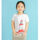 Áo Thun Bé Gái In Hình Tháp Ugether UKID111
