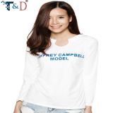 Áo thun tay dài cổ chữ V T&D D46