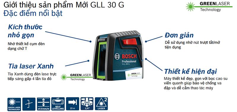 MÁY CÂN BẰNG LASER BOSCH GLL 30G