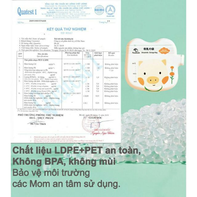 Combo 2 Túi trữ sữa Kichilachi 200ml