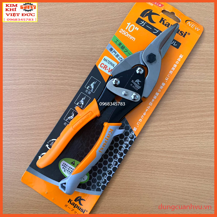 KÉO CẮT TÔN MỎ THẲNG KAPUSI K-0335