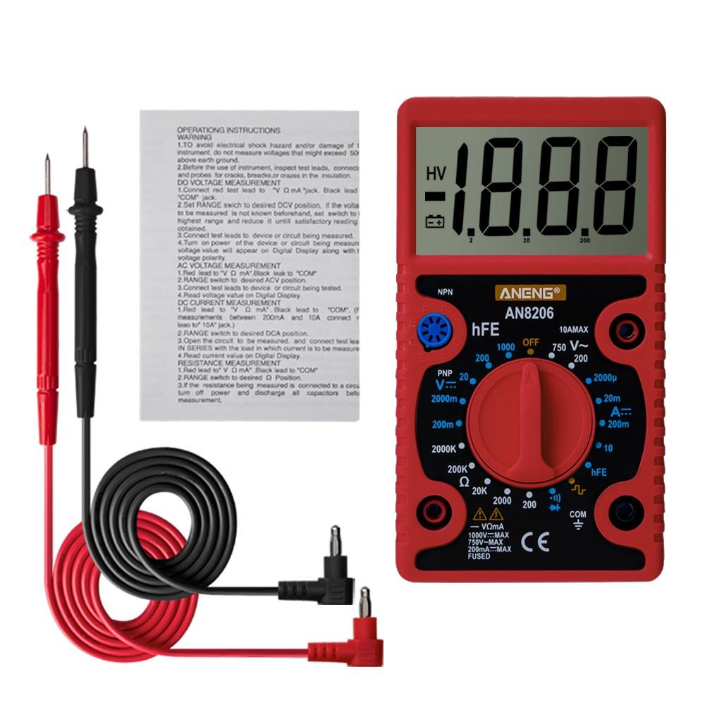 ĐỒNG HỒ VẠN NĂNG ANENG AN8206