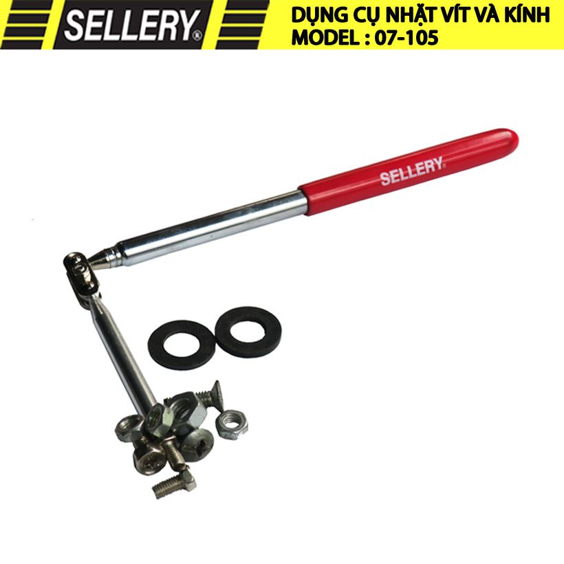Dụng cụ nhặt vít và kính Sellery 07-105
