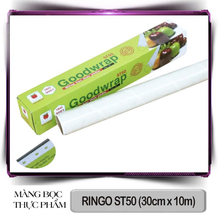 Màng bọc thực phẩm Ringo ST50 30cmx10m