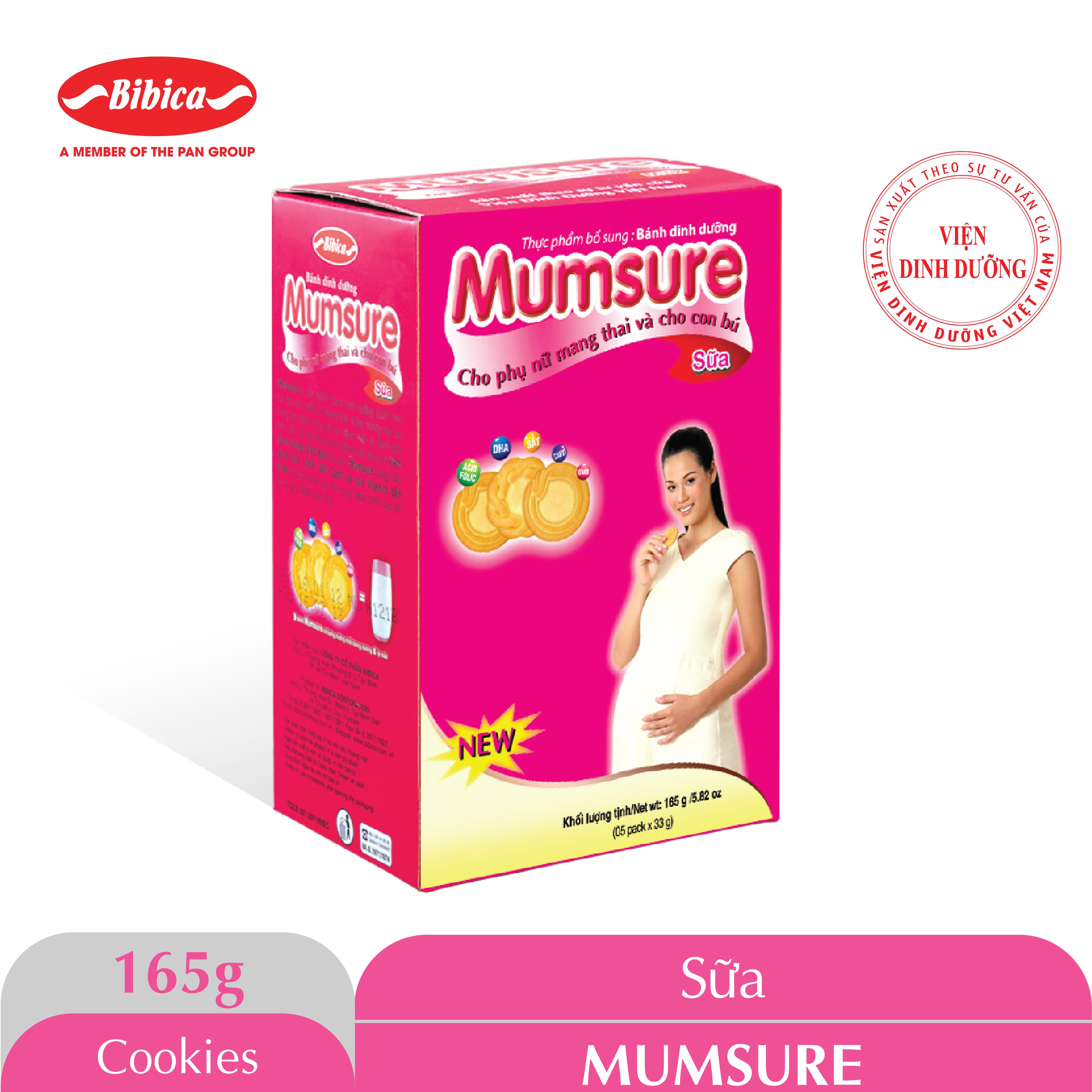 Bánh Mumsure Sữa HG 165g