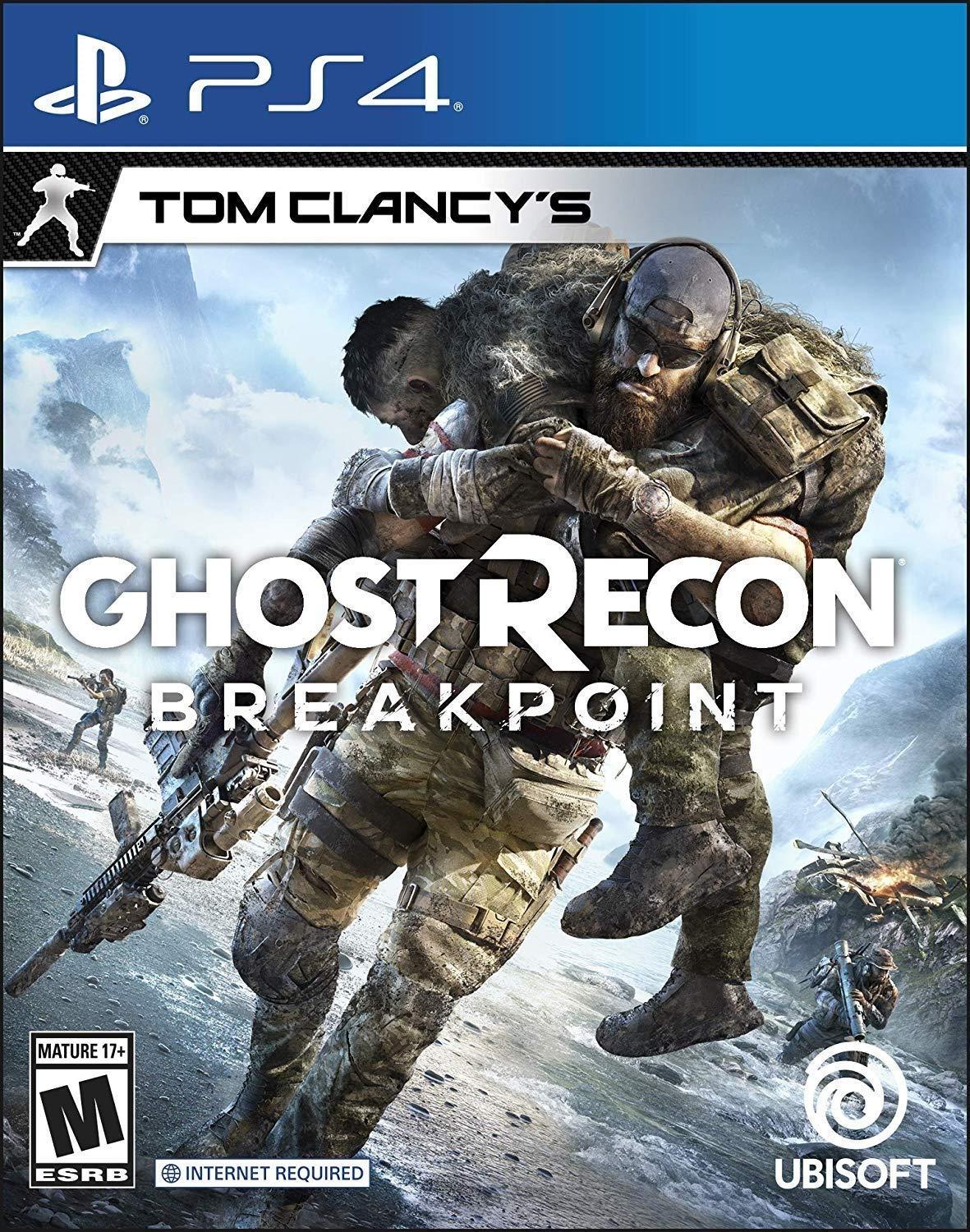 Đĩa game Tom Clancy Ghost Recon Breakpoint PlayStation 4