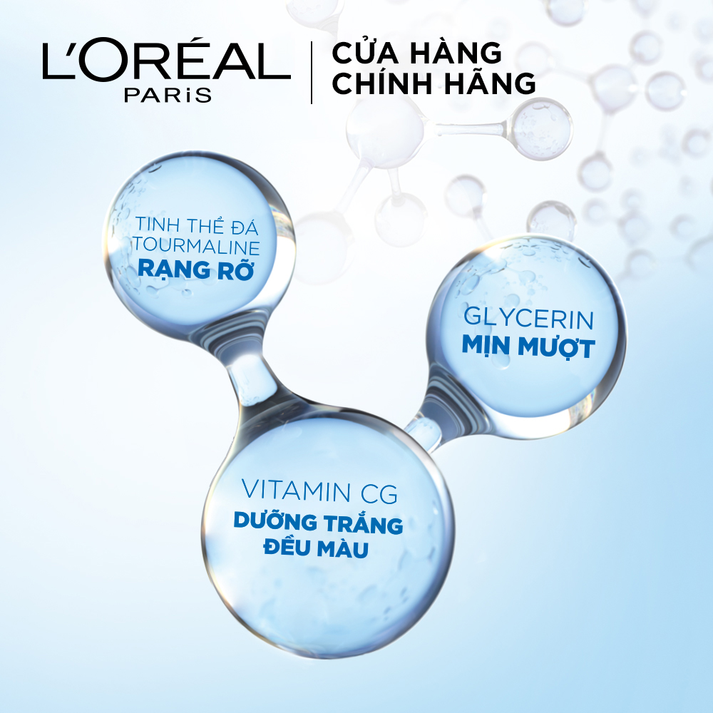 Sữa Rửa Mặt Trắng Da L'Oreal White Perfect