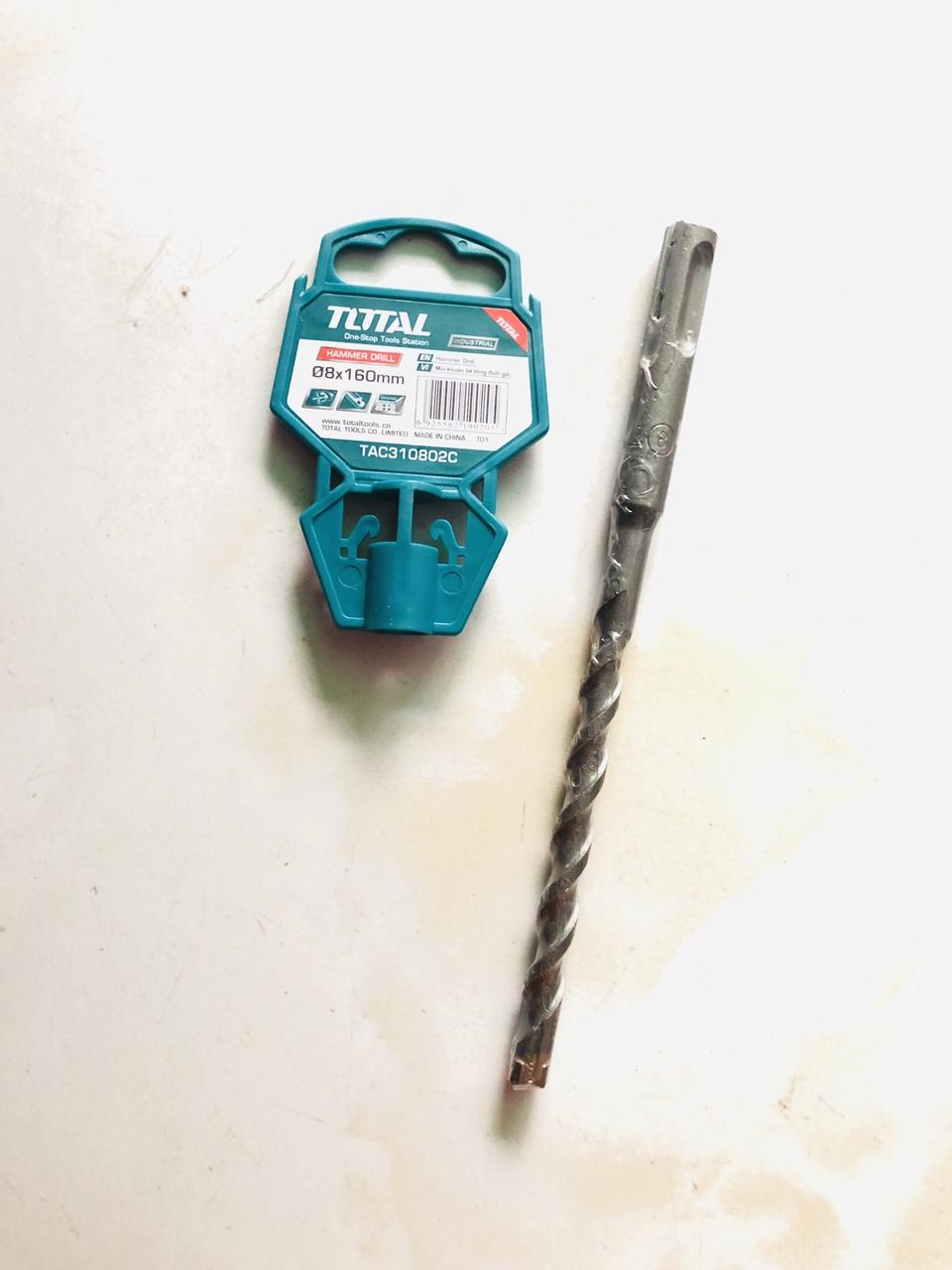 MŨI KHOAN BÊ TÔNG BỐN CẠNH TOTAL TAC310802C