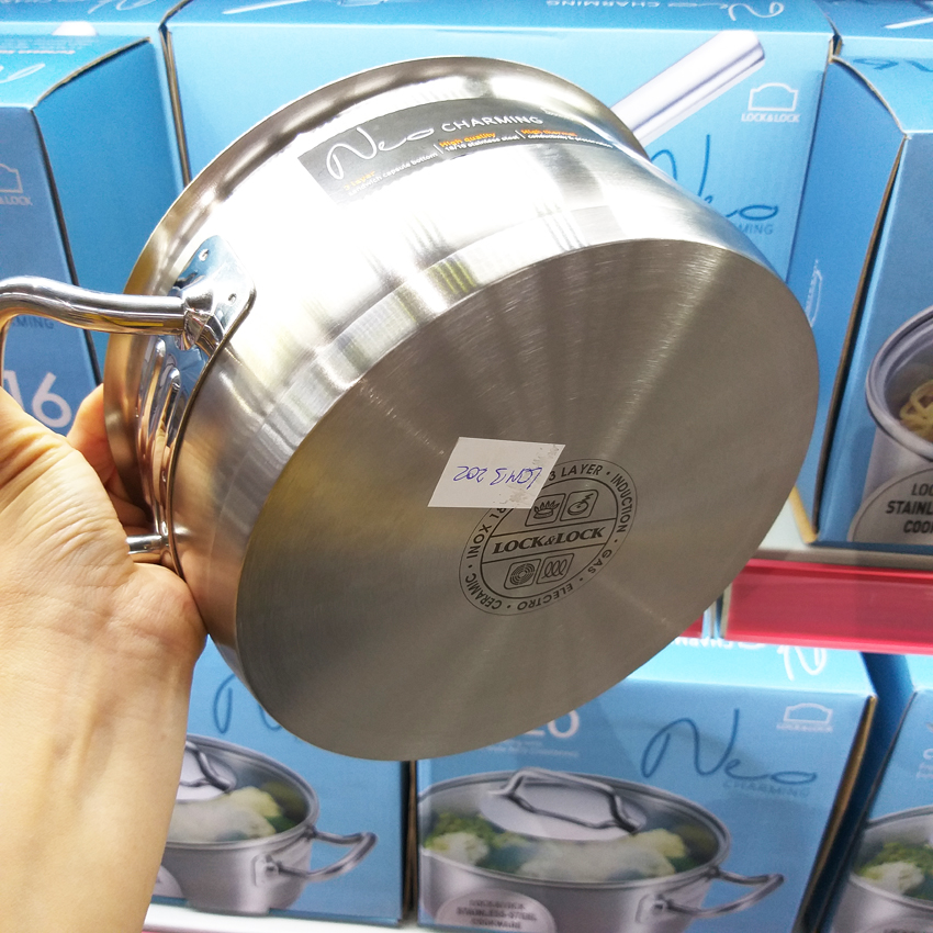 NỒI INOX LOCK&LOCK NEO CHARMING LCM3202