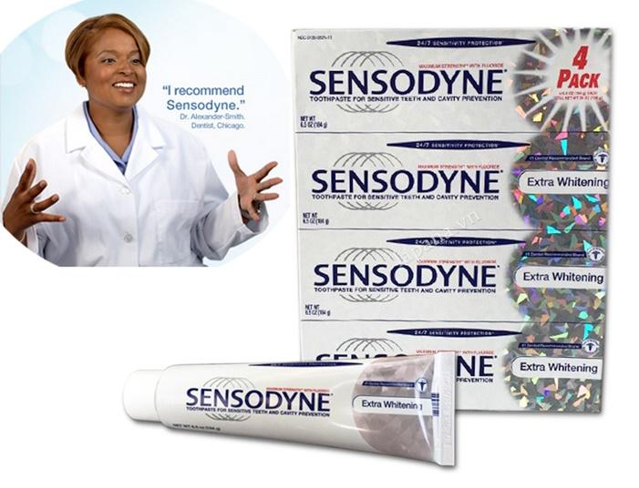 Kem đánh răng Sensodyne Gentle Whitening 184g