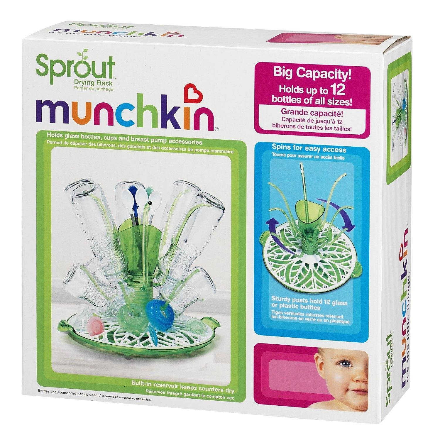 Giá úp bình sữa xoay tròn Munchkin MK11285