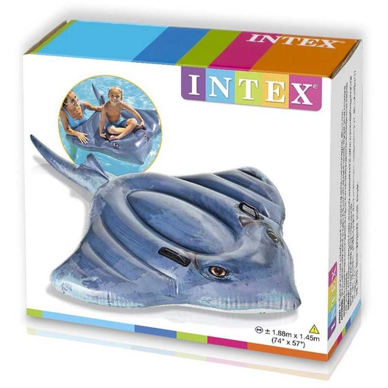 PHAO BƠI HÌNH CÁ ĐUỐI INTEX 57550