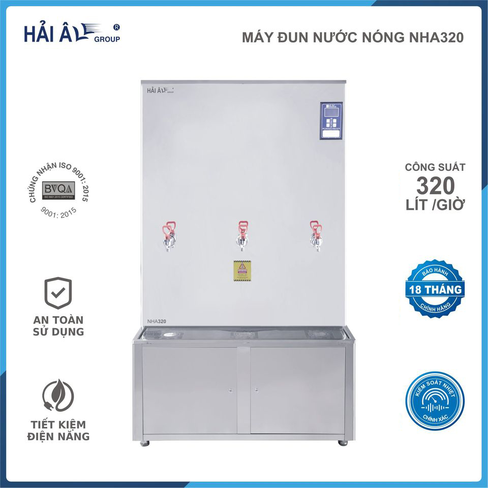 MÁY ĐUN NƯỚC NÓNG HẢI ÂU NHA320