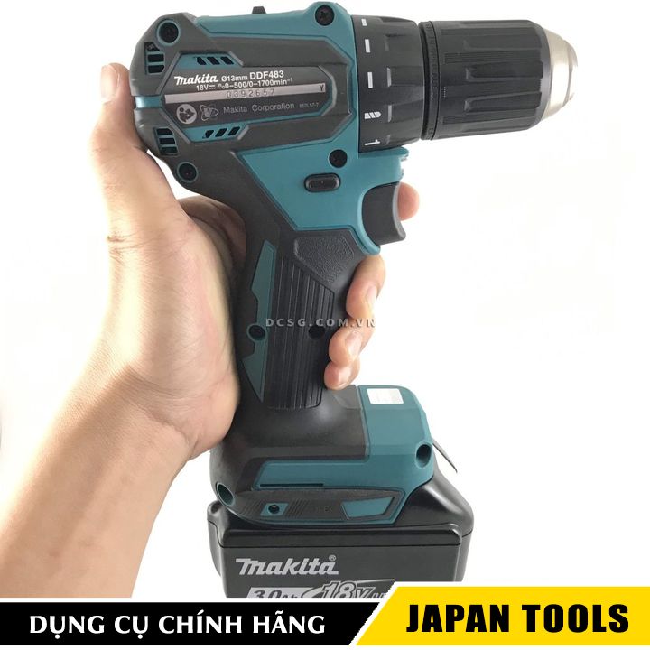 MÁY KHOAN VẶN VÍT MAKITA DDF483Z/DDF483RTE/DDF483RFE
