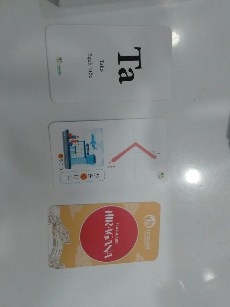 Flashcard Bảng Chữ Cái Tiếng Nhật