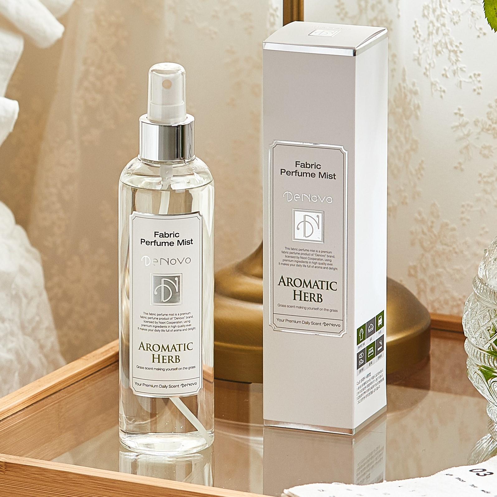Xịt thơm vải Denovo hương Aromatic Herb 250ml
