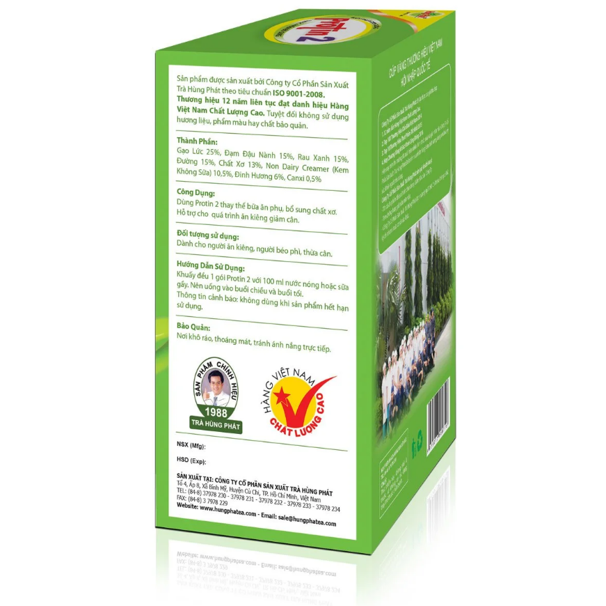 Sản phẩm cho người ăn kiêng PROTIN 2 Hùng Phát