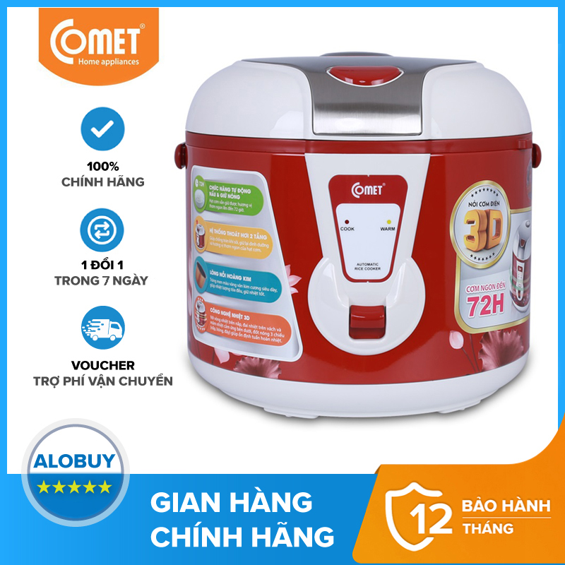 Nồi cơm điện Comet CM8048 1.8L