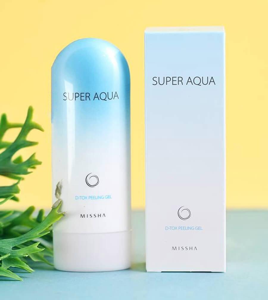 Tẩy tế bào chết Missha Super Aqua Detoxifying Peeling Gel - 100ml