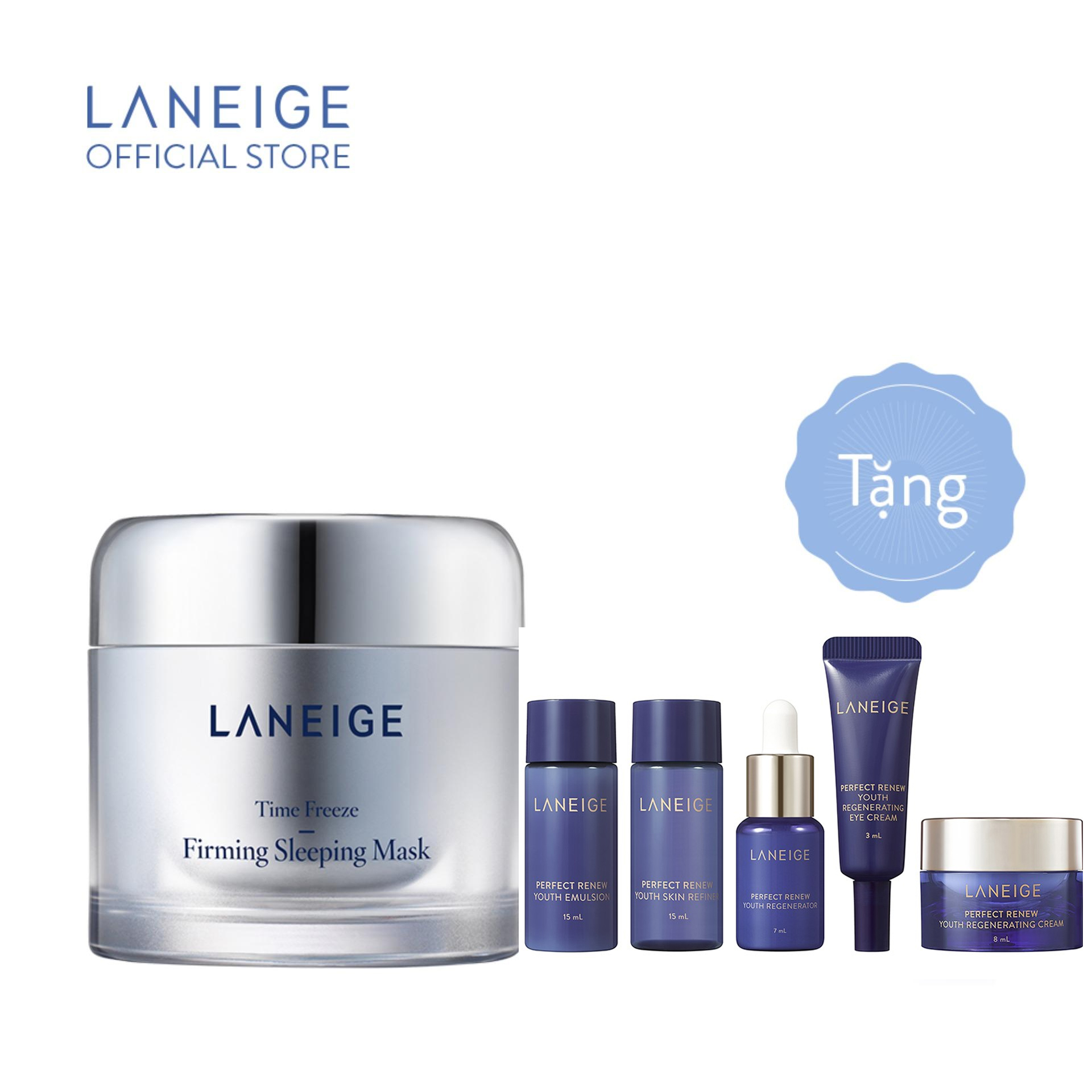 Bộ mặt nạ ngủ Laneige Sleeping Mask Trial Kit