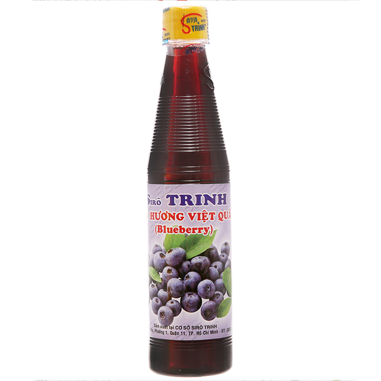 Siro Trinh việt quất 600ml