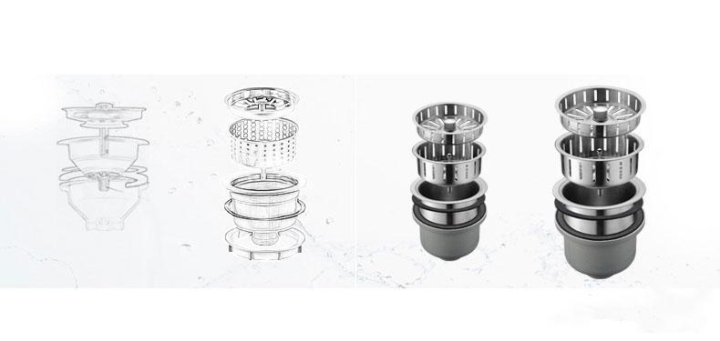 Chậu rửa bát Eugroup EU-1046HM