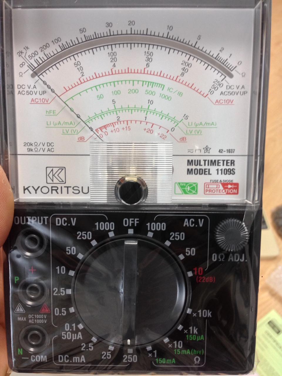 Đồng hồ vạn năng Kyoritsu 1109S