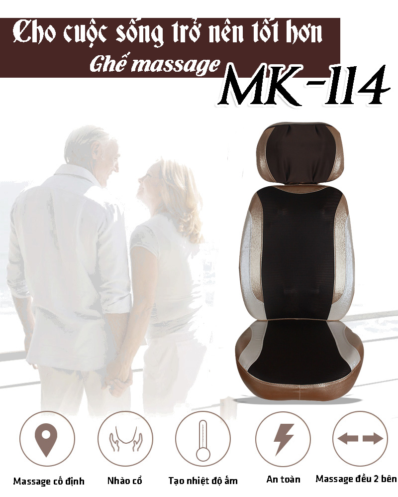 Đệm ghế massage Fuji Luxury MK114