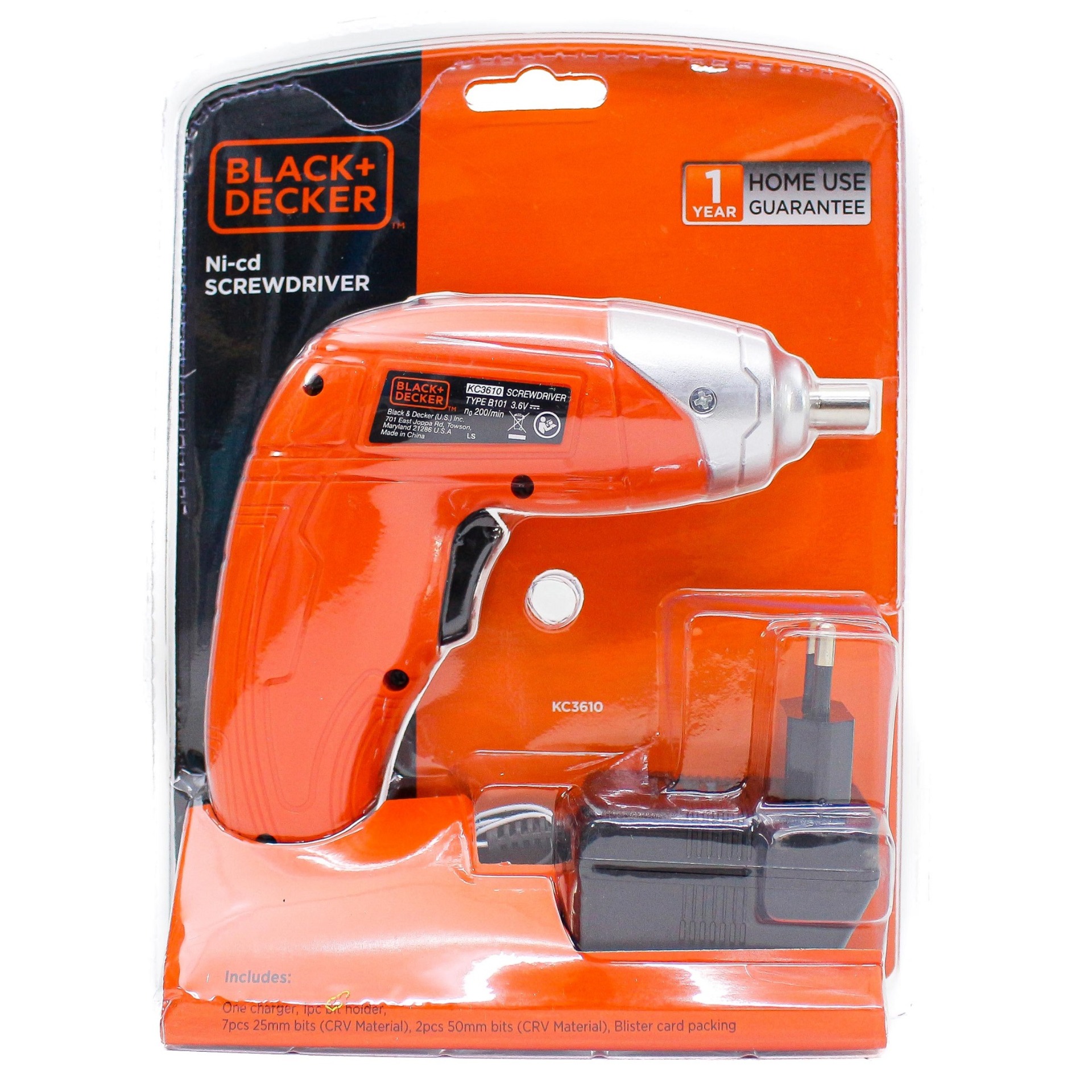 Máy vặn vít Black & Decker KC3610-B1
