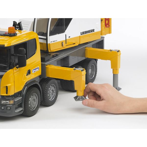 Xe tải cần cẩu SCANIA tỉ lệ 1:16