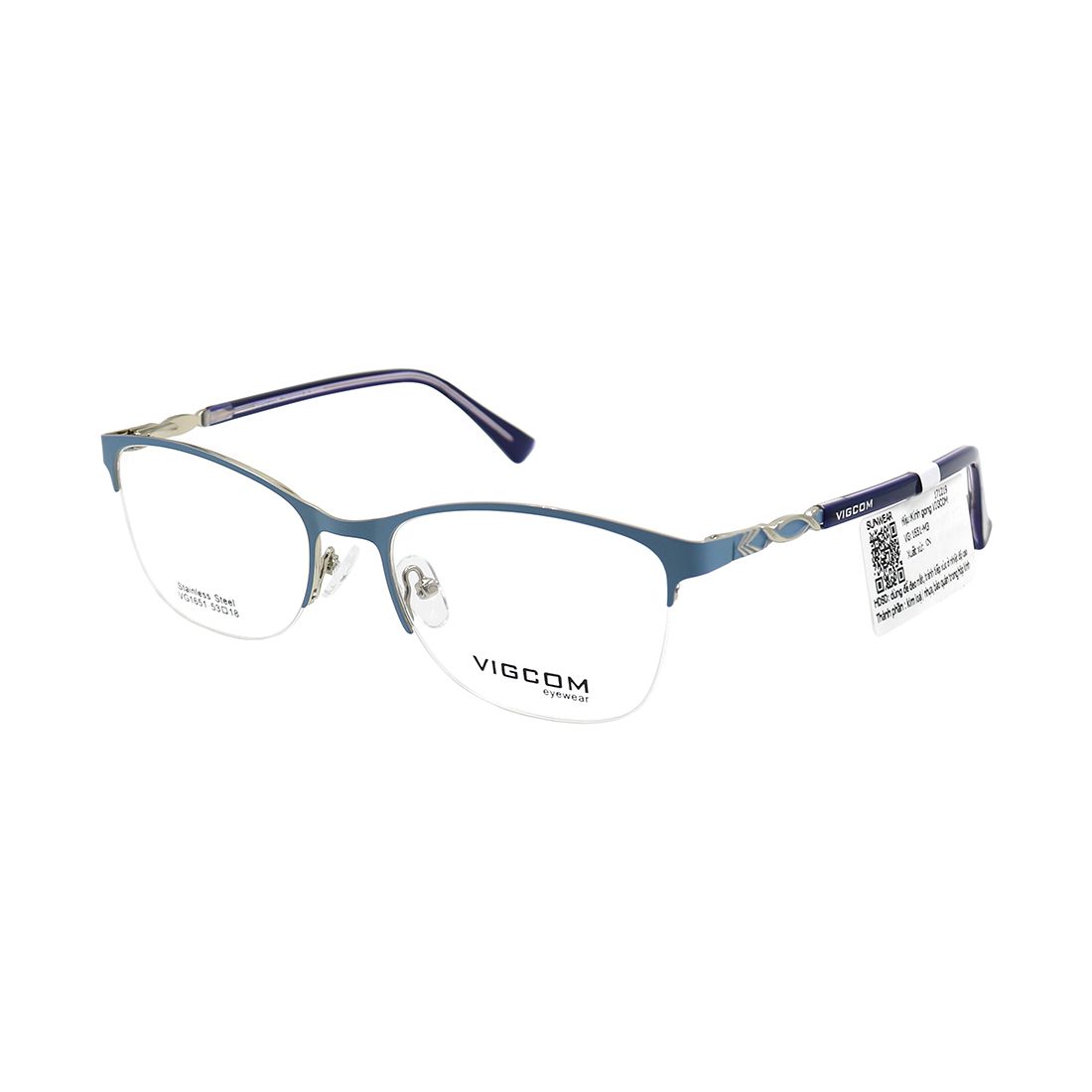 Gọng Kính Unisex Vigcom VG1651 M