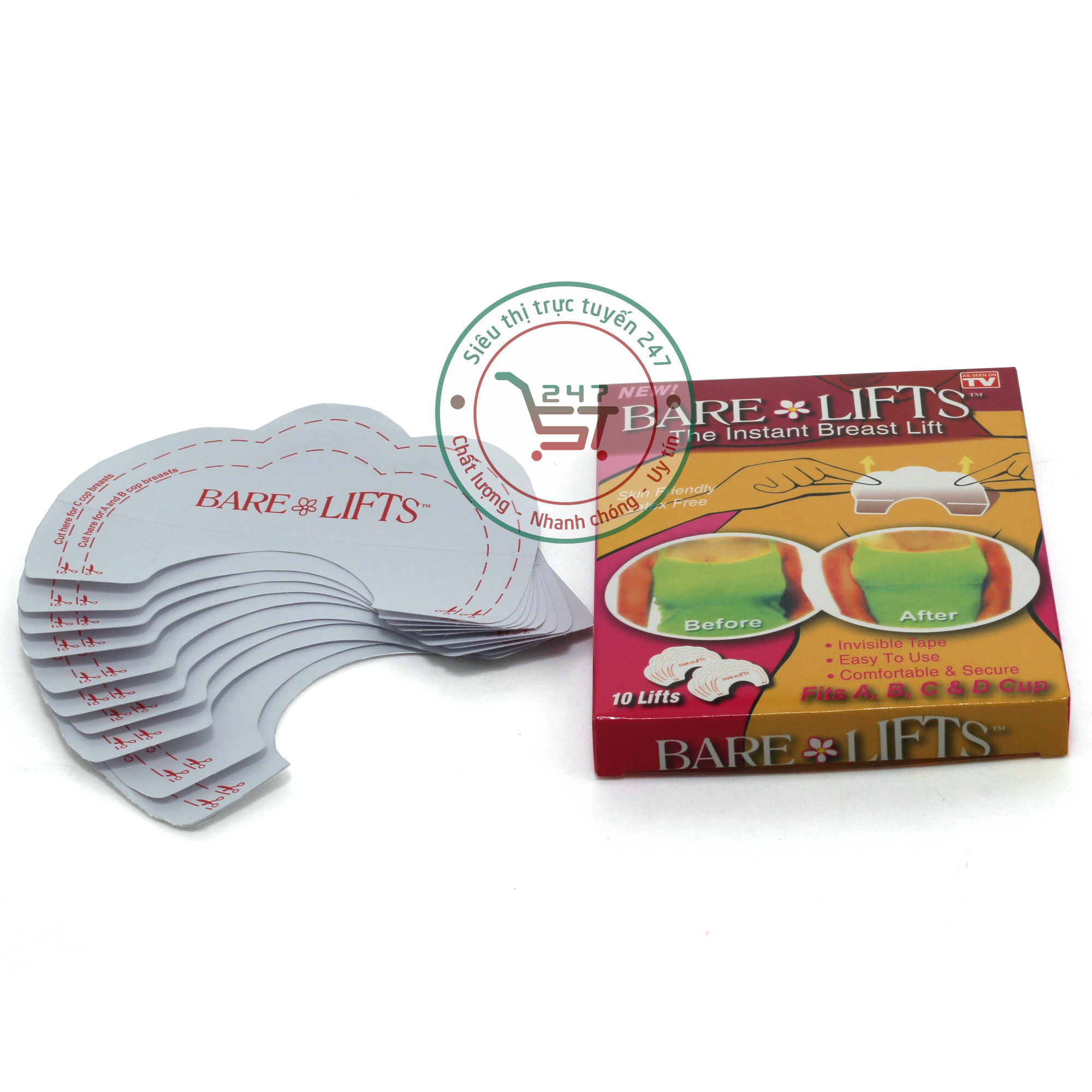 Miếng Dán Nâng Ngực Bare Lifts