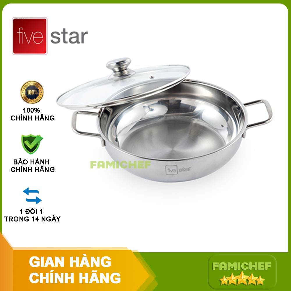 NỒI LẨU INOX FIVESTAR L283DG 28CM
