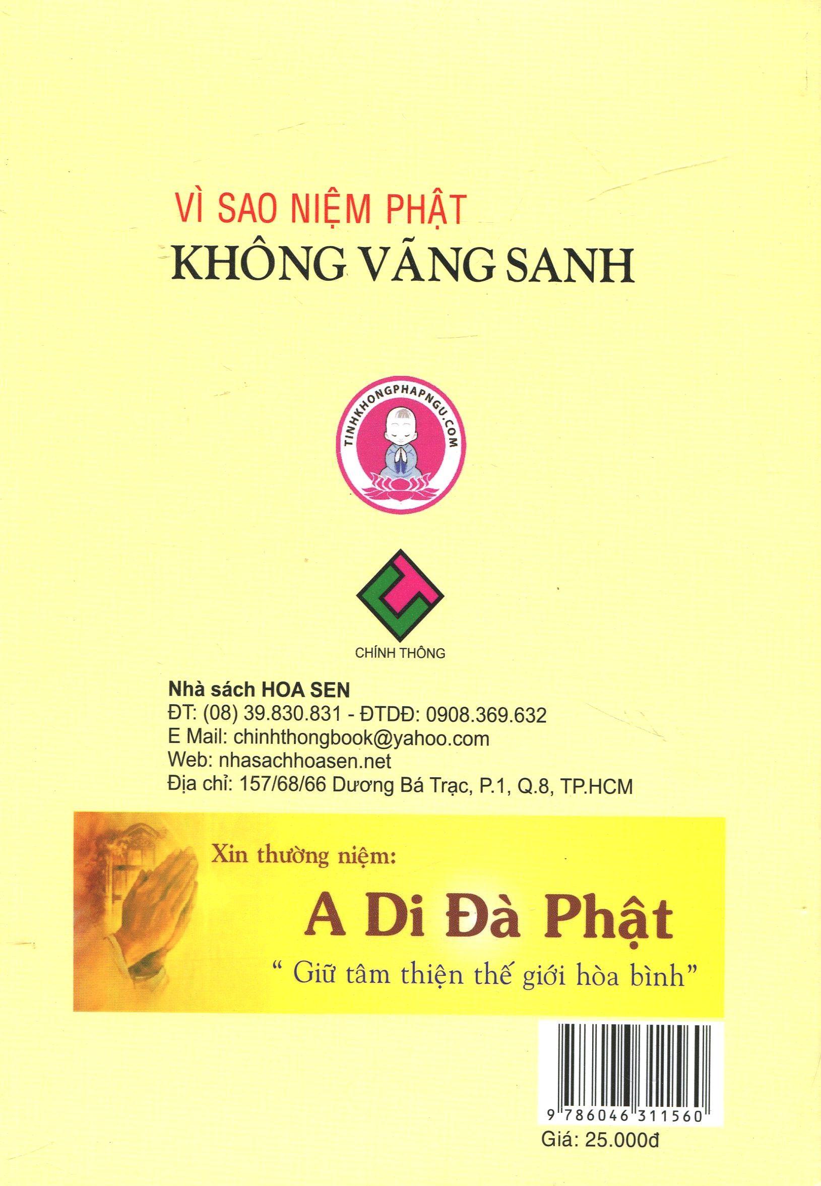 Vì Sao Niệm Phật Không Vãng Sanh
