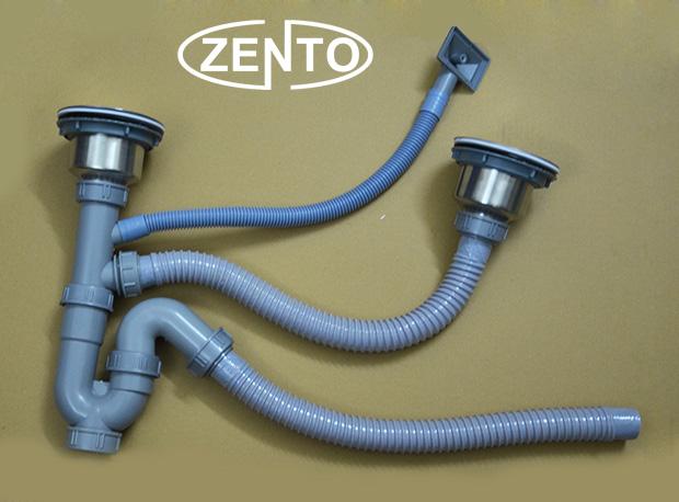 Chậu rửa bát inox 2 hố zento SK7842