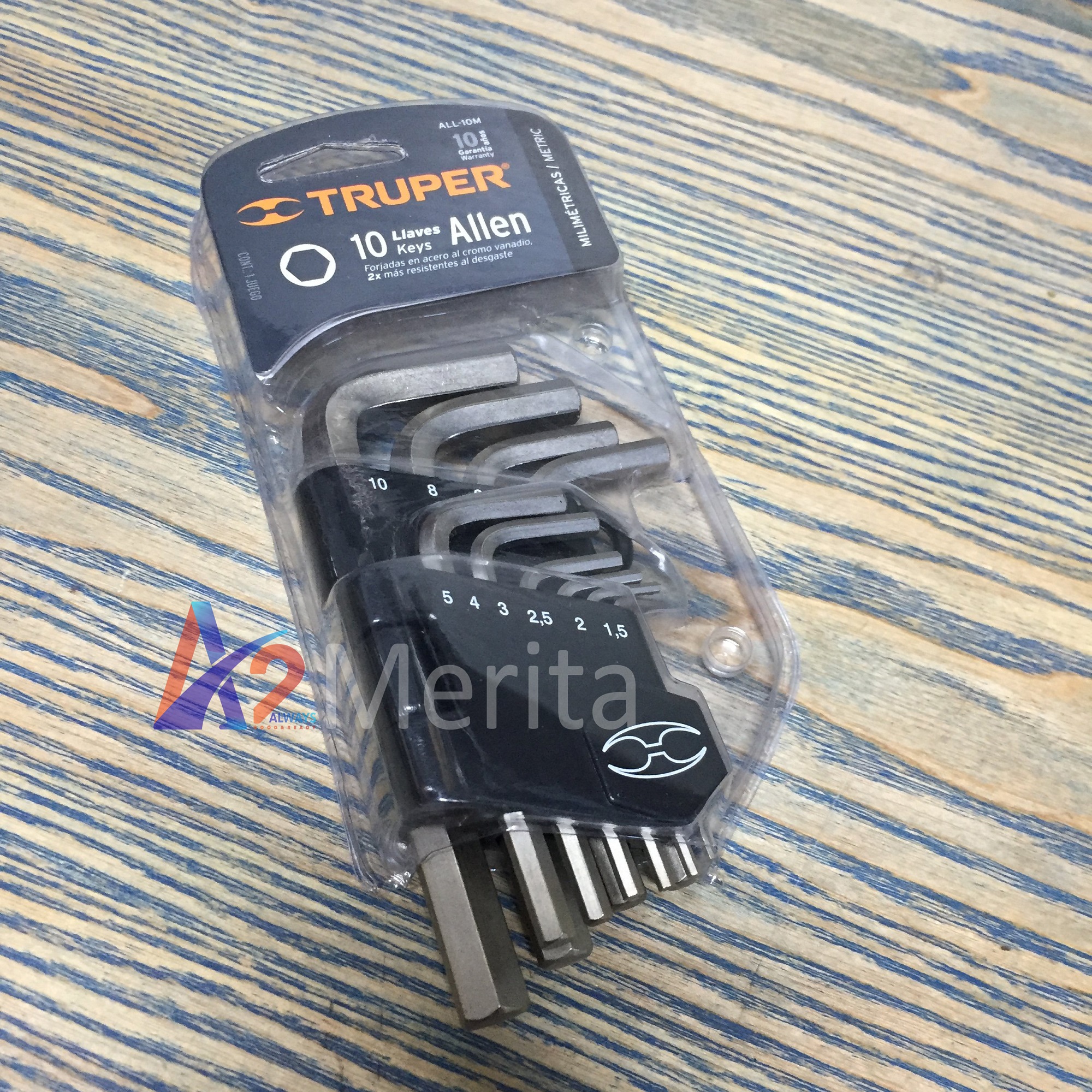 BỘ LỤC GIÁC 10 CÂY TRUPER 15536