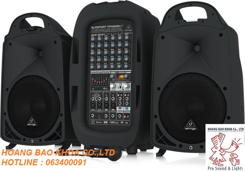 Loa di động Behringer EUROPORT PPA2000BT