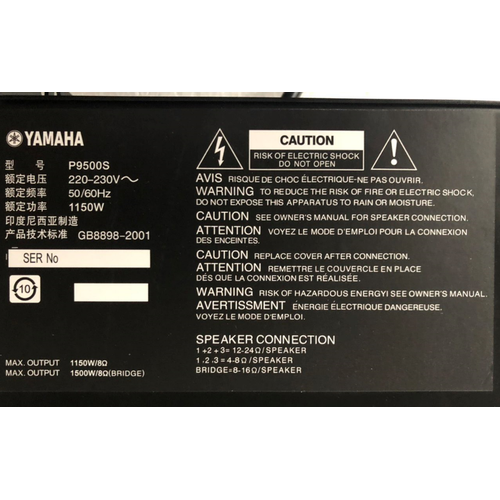 Cục đẩy công suất YAMAHA P9500S