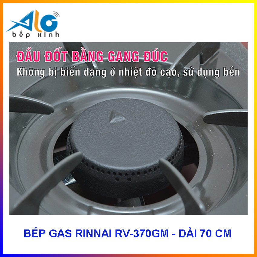 Bếp gas Rinnai RV-370 đôi