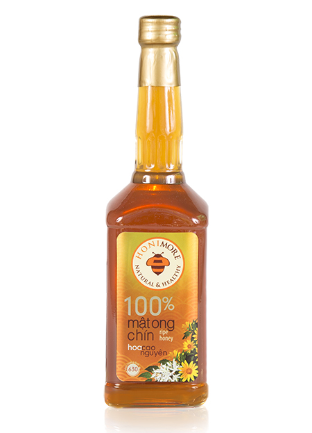 Mật ong chín Honimore Hoa Cao Nguyên 630G