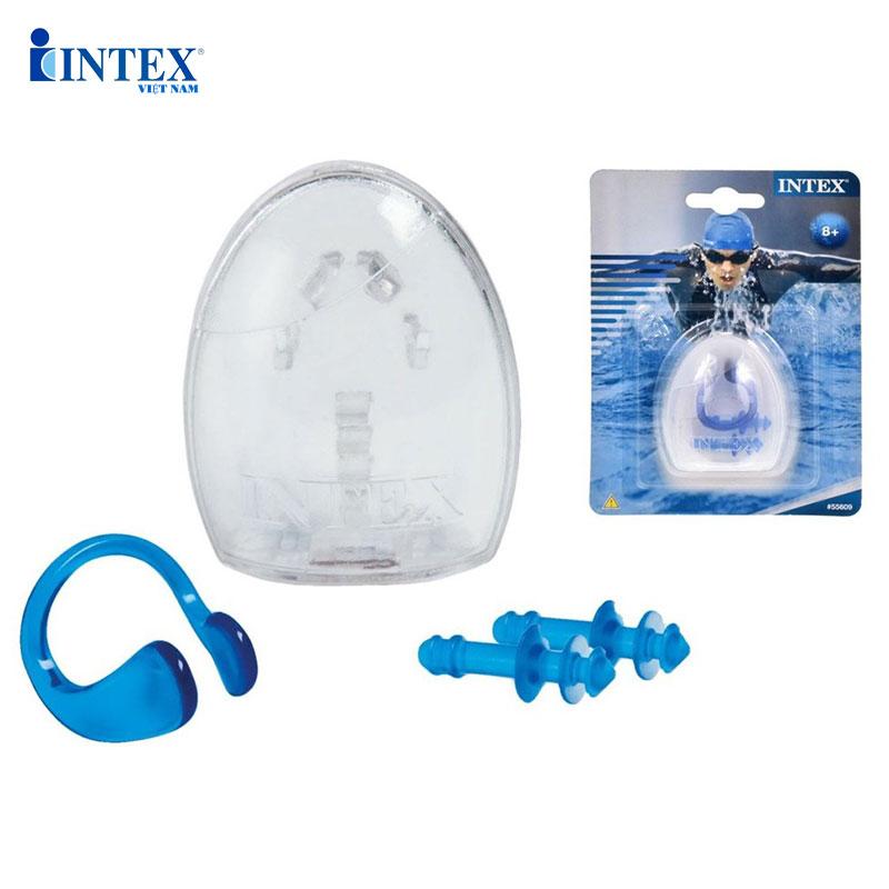 Bộ bịt tai và kẹp mũi intex 55609