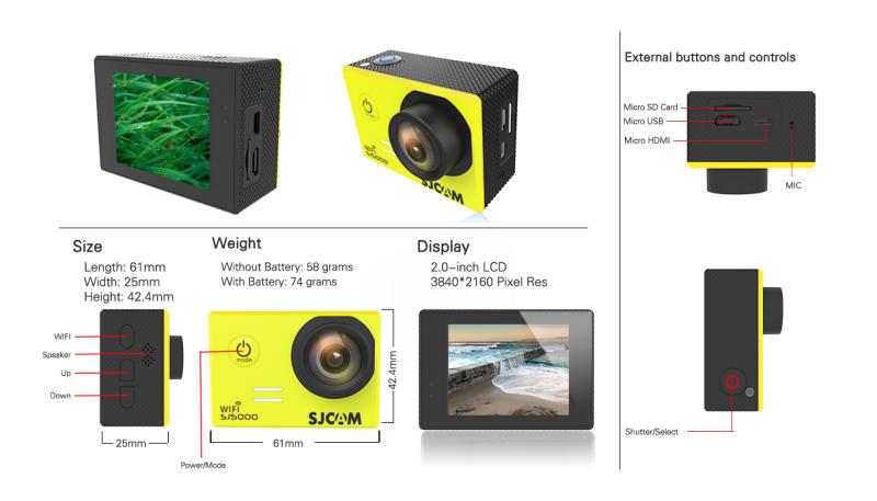Camera thể thao SJCAM SJ5000 WiFi
