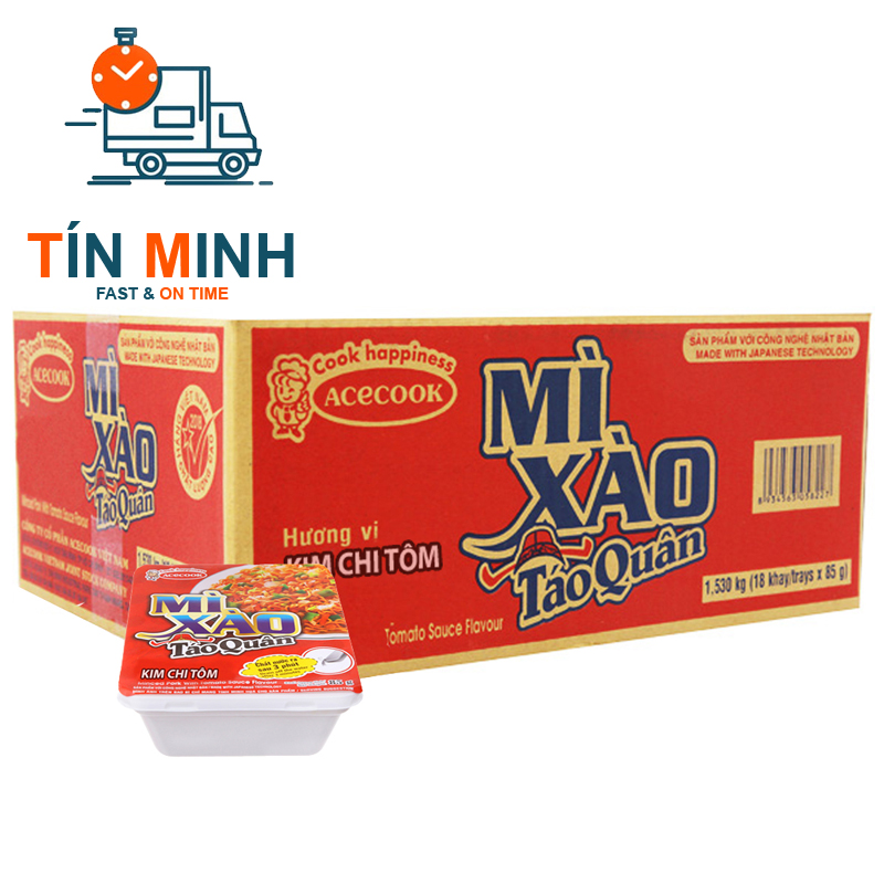 Mì xào Táo Quân Thịt Bằm Sốt Cà 85g thùng 18 khay