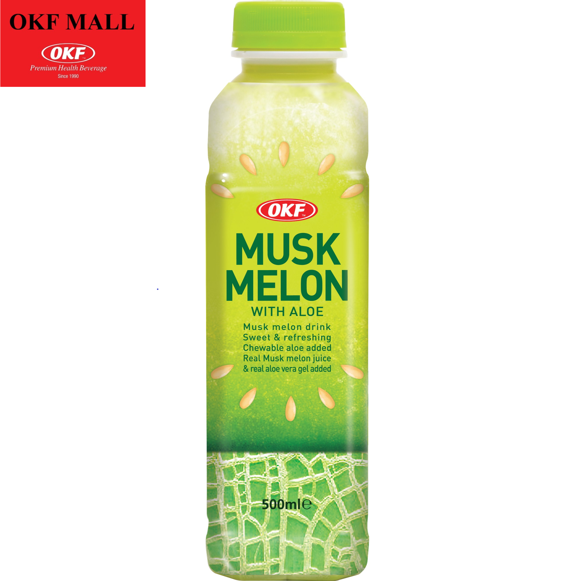 Nước ép OKF dưa lưới nha đam 500ml
