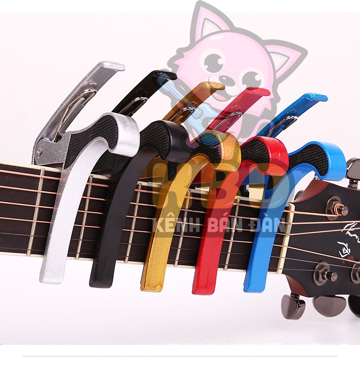 Capo guitar classic ngắn KBD 5A10