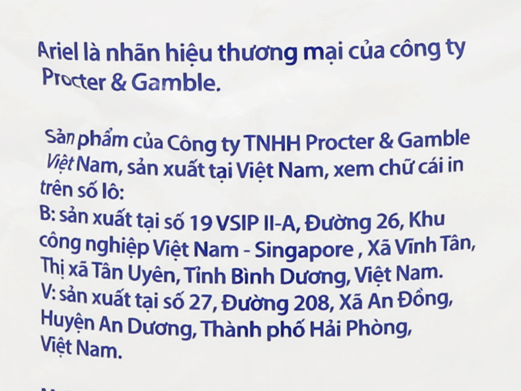 Bột giặt Ariel Khử mùi 3.8kg