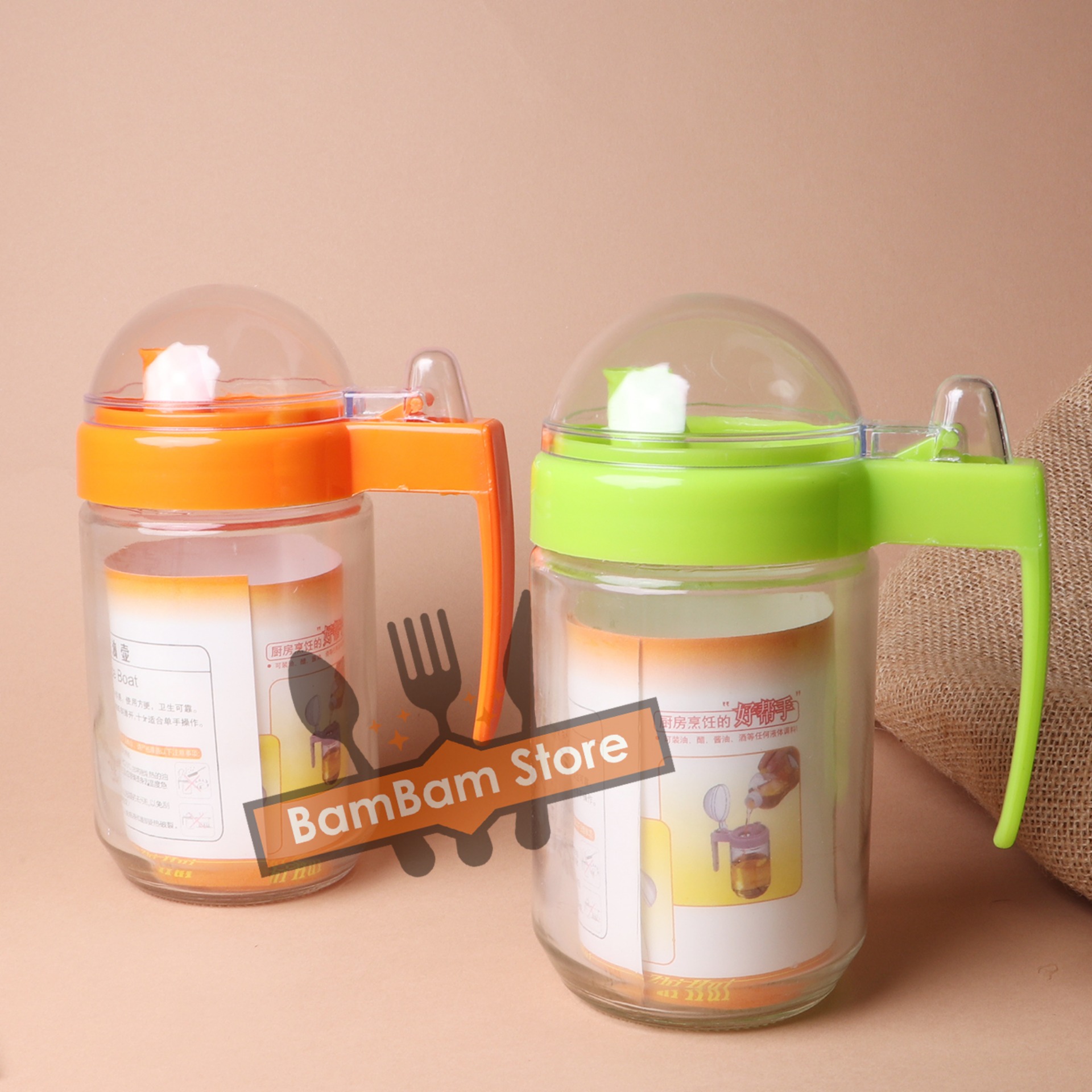 BÌNH THỦY TINH ĐỰNG DẦU ĂN BTN03 300ML