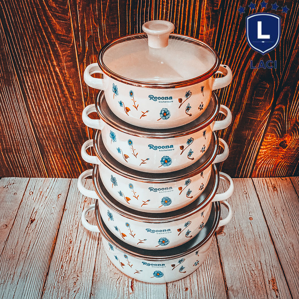 BỘ NỒI 5 CHI TIẾT CERAMIC REOONA