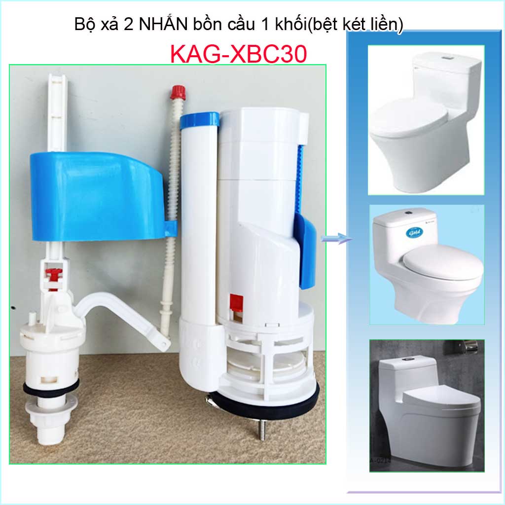 BỘ XẢ BỒN CẦU 1 KHỐI KAG-XBC30